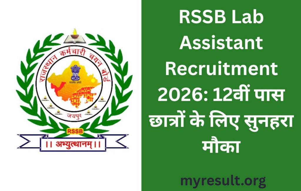 RSSB Lab Assistant Recruitment 2026